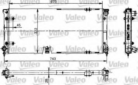  [675x322]  SEAT Toledo I , 8/2, 0/1, 9TDI 5/91-3/99 730370 VALEO