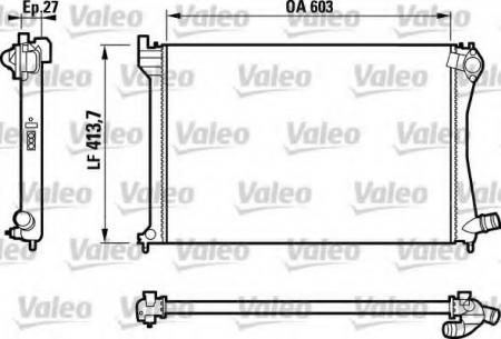    CITROEN: C5 (DC_) 1.8 16V (DC6FZB, DC6FZE) 01-04, XANTIA (X2) 2.0 HDI 90 98-03, XANTIA Break (X2) 2.0 HDI 90 98-03 732617               VALEO