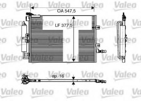 818166 (940142NS) RENAULT Clio III /Modus 1.5dCi/1 818166 VALEO