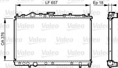    MITSUBISHI: COLT IV (CA_A) 1.6 92-96, COLT V (CJ_A) 1600/1600 GLX (CJ4A) 95-05, LANCER VI (CK/P_A) 1.6 16V (CK4A) 95- 732612