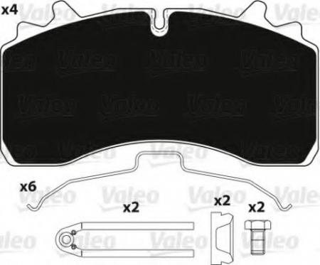   29162 SAF SKRB, SMB (WABCO PAN 22)   882250