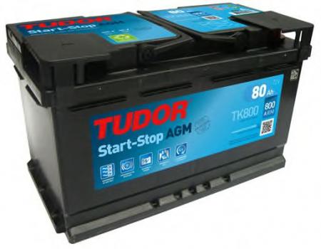  TUDOR  AGM 80 / TK800 . 315x175x190 EN 800 TK800 Tudor