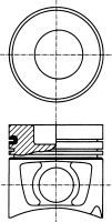 PISTONS SINGLE 87-179300-70