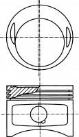 : MB W123 M102 2.3 -84  24MM 87-179707-00