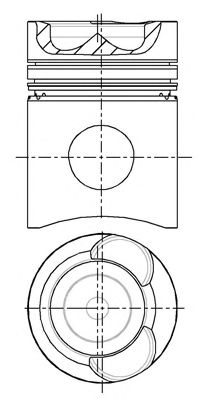 PISTONS SINGLE 87-407100-00