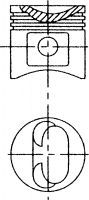 PISTONS SINGLE 87-269906-00