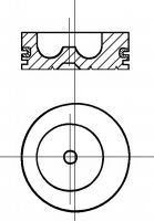 PISTONS SINGLE 87-279600-10