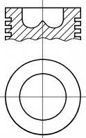 PISTONS SINGLE 87-783000-00 NURAL