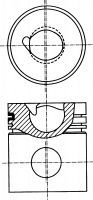 PISTONS SINGLE 87-283300-00