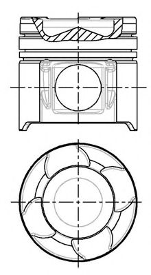 PISTONS SINGLE 87-136500-60