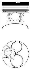 PISTONS SINGLE 87-521207-00 NURAL