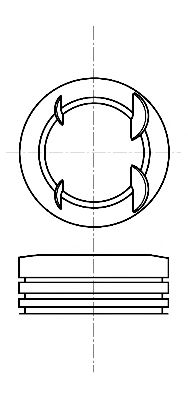 PISTONS SINGLE 87-787000-10