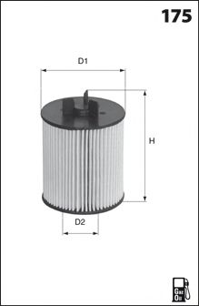   AUDI: A2 00-05 ELG5339 Mecafilter