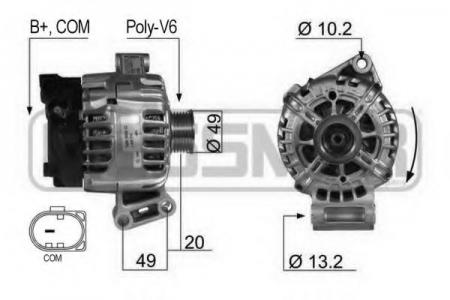  FORD MONDEO IV, FOCUS III, FIESTA VI 2007- 210430