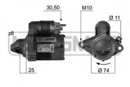  PSA 107, C1 1.0I VALEO 220395