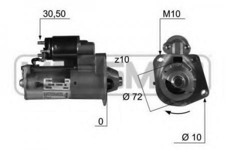  FORD FOCUS, MONDEO, S-MAX, VOLVO S80, V70 12V 1,4 KW 220418