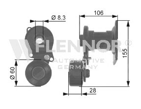 SPANNARM, KEILRIPPENRIEMEN FA22939