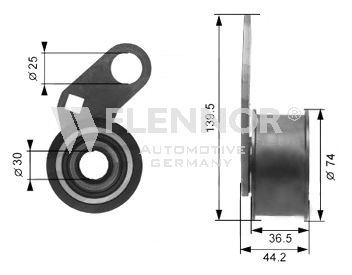 SPANNROLLE, ZAHNRIEMEN FS06395