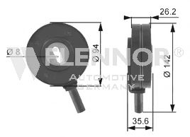 SPANNROLLE, KEILRIPPENRIEMEN FS22903