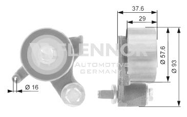 SPANNROLLE, ZAHNRIEMEN FS60902