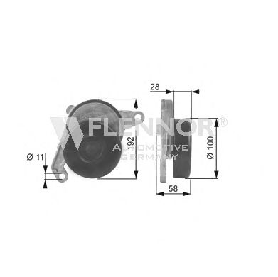 SPANNROLLE, KEILRIPPENRIEMEN FS99266