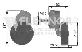 SPANNROLLE, KEILRIPPENRIEMEN FS99267