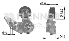 SPANNROLLE, KEILRIPPENRIEMEN FS99288