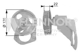 UMLENK-/FHRUNGSROLLE, KEILRIPPENRIEMEN FU99300