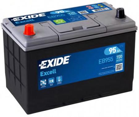  Excell 95Ah 720A (L +) 306x173x222 mm EB955 EXIDE