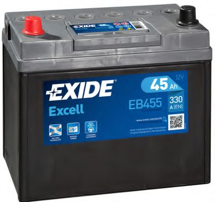  6-45 EXCELL .. . 300  (234127220) EB455 EXIDE