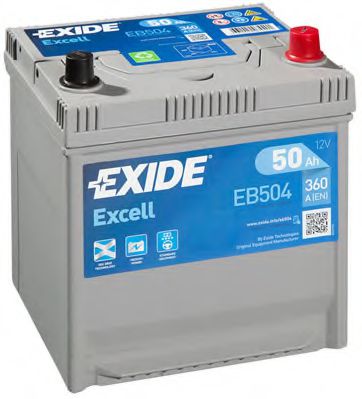  6-50 EXCELL .. . 360  (200170220) B1   EB504 EXIDE