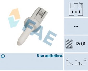 24650FA 1810077 FIAT CROMA -96 24650