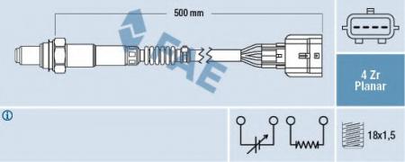 OXYGEN SENSOR 77492