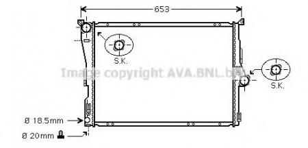   BMW X3 (E83) 03-10 BWA2290