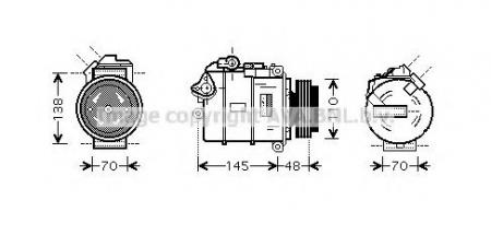 KOMPRESSOR (KLIMAANLAGE) PKW BWK348