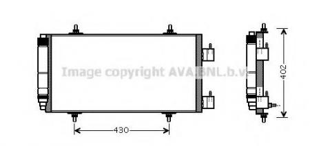 AVA CN5226 =NS94629=VL817668=8FC 351 305-231 [6455AQ]  . CITROEN C8 3.0I 02>  . CN5226