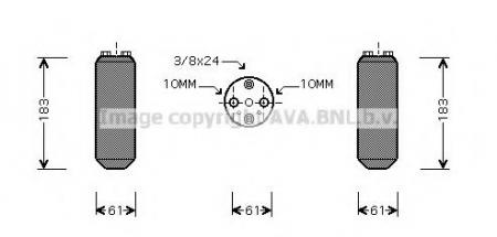   NISSAN PRIMERA 1.6-2.0 96-02 DND231 AVA