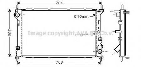 62021 / FD2411 /  FORD TRANSIT CONNECT 03- /1.8I/1.8D/M.T. / 1365996 /703388 FD2411