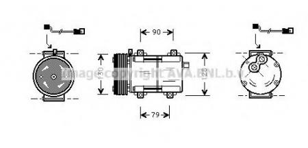   FORD Mondeo I-II 1, 6/1, 8/2, 0 [A] 2/93-11/00 FDK280 AVA