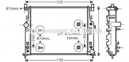  MB X164/W164/W251 2.8-5.0/2.8-3.2D 05- MSA2436