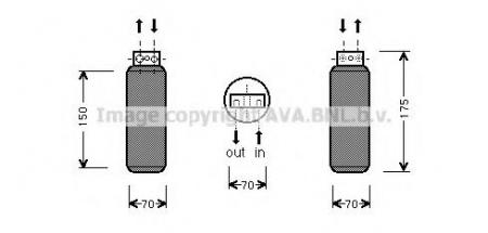 AVA OLD288 =NS95058=GR931037=8FT 351 195-731 [1618 OLD288 AVA