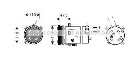    OPEL OMEGA B 2, 0/2, 0-16V/2, 5/3, 0 3/94-2/01 OLK277