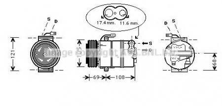    OPEL ASTRA G 9/00-> OLK316