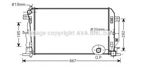  VW CRAFTER 2.5 M/T +A/C 06- VWA2282