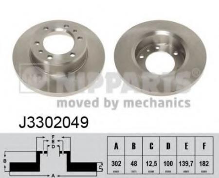   TOYOTA LAND CRUISER (J70) 2.4 84-96   . J3302049