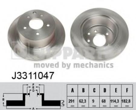   NISSAN JUKE 10-/QASHQAI 07-  J3311047