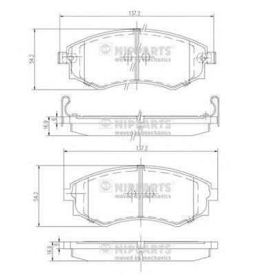   HY ELANTRA/MATRIX/SONATA/SSANGYONG REXTON/KORANDO . J3601055