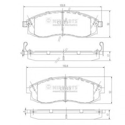   NISSAN MAXIMA 91-00/MITSUBISHI L200 96-  J3601066