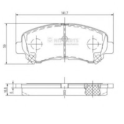   NISSAN QASHQAI 1.6/2.0 07-/X-TRAIL 07-  J3601096