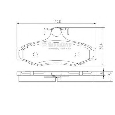   DAEWOO LEGANZA 2.0/2.2 97-/NUBIRA 1.6/2.0 97-  J3610901